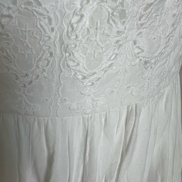 Anthropologie Maeve tiered, eyelet, midi dress - Picture 6 of 13